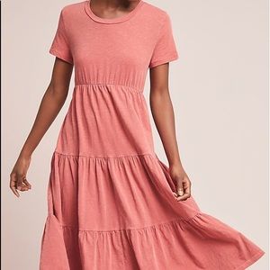 Sundry tiered midi dress